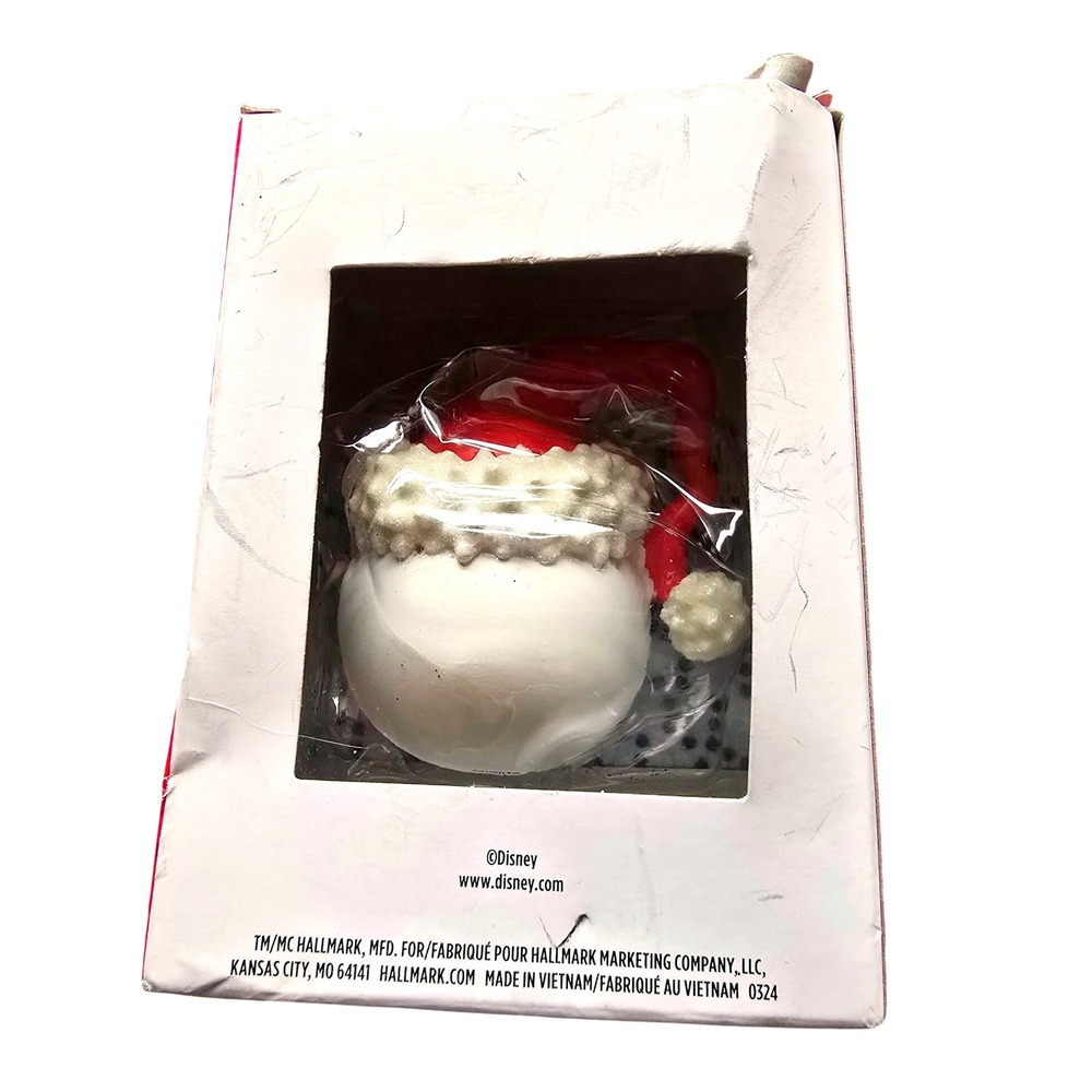 NWOT Hallmark Jack‎ Skellington Nightmare Before Christmas Ornament Santa Hat - Picture 2 of 5